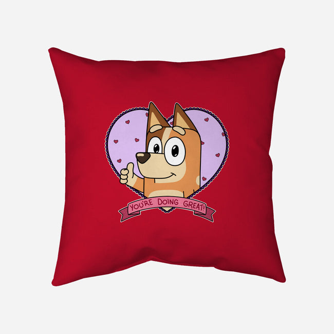 You’re Doing Great-None-Removable Cover-Throw Pillow-Alexhefe