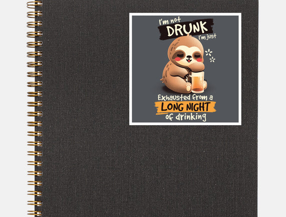 Drunk Sloth