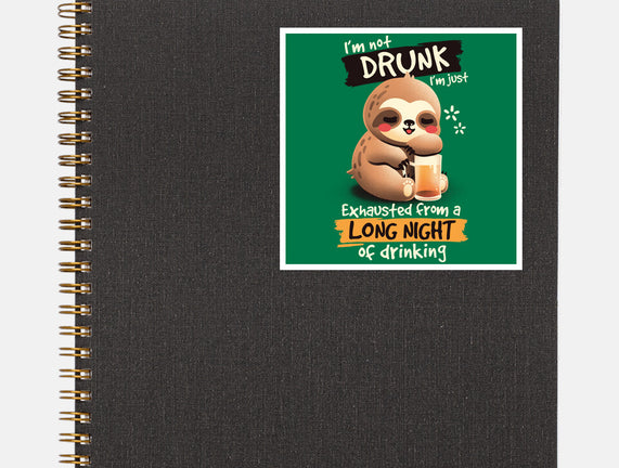 Drunk Sloth