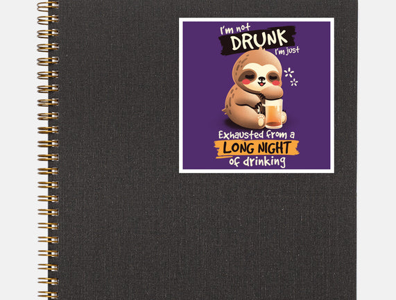 Drunk Sloth