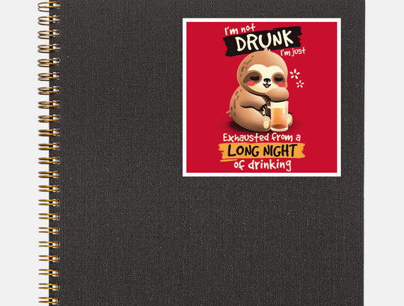 Drunk Sloth