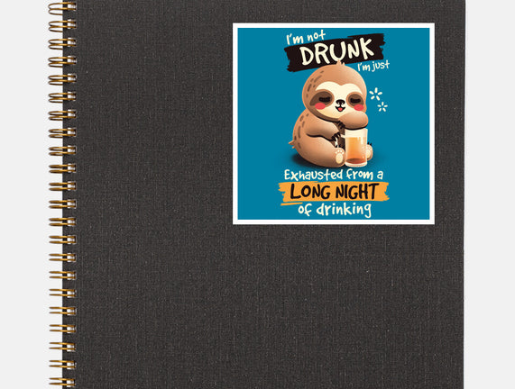 Drunk Sloth