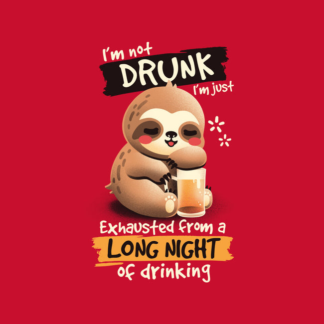 Drunk Sloth-Womens-Off Shoulder-Sweatshirt-NemiMakeit