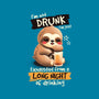 Drunk Sloth-None-Beach-Towel-NemiMakeit