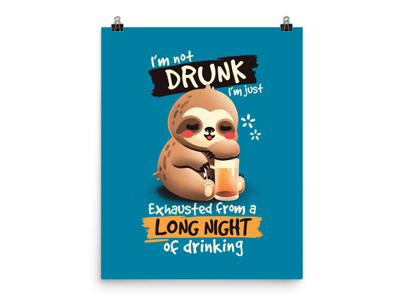 Drunk Sloth