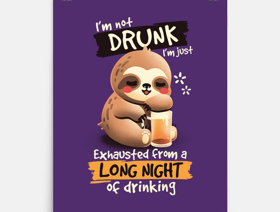 Drunk Sloth