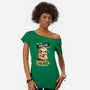 Drunk Sloth-Womens-Off Shoulder-Tee-NemiMakeit