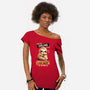 Drunk Sloth-Womens-Off Shoulder-Tee-NemiMakeit