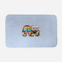 Peace And Love Friends-None-Memory Foam-Bath Mat-sebasebi