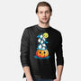 Full Of Ghost-Mens-Long Sleeved-Tee-sebasebi