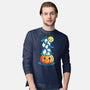 Full Of Ghost-Mens-Long Sleeved-Tee-sebasebi