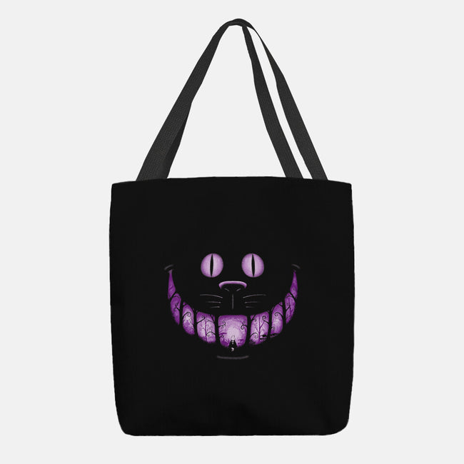 The Cheshire Smile-None-Basic Tote-Bag-sebasebi