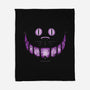 The Cheshire Smile-None-Fleece-Blanket-sebasebi