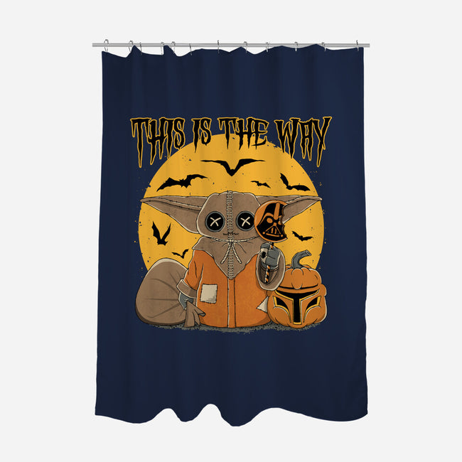 Treat Is The Way-None-Polyester-Shower Curtain-retrodivision