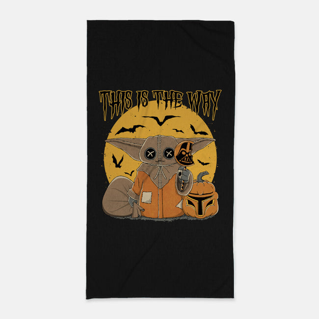 Treat Is The Way-None-Beach-Towel-retrodivision