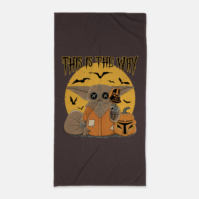 Treat Is The Way-None-Beach-Towel-retrodivision