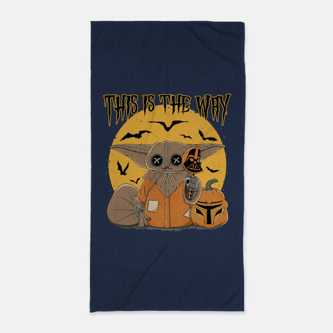 Treat Is The Way-None-Beach-Towel-retrodivision