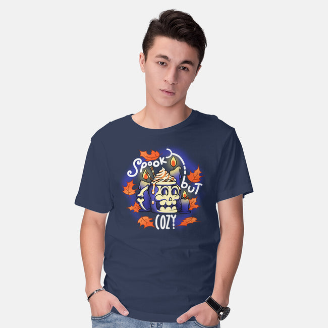 Spooky But Cozy-Mens-Basic-Tee-artyx