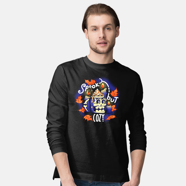 Spooky But Cozy-Mens-Long Sleeved-Tee-artyx