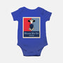 Beam Me Up Voter-Baby-Basic-Onesie-ElLocoMus