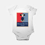 Beam Me Up Voter-Baby-Basic-Onesie-ElLocoMus