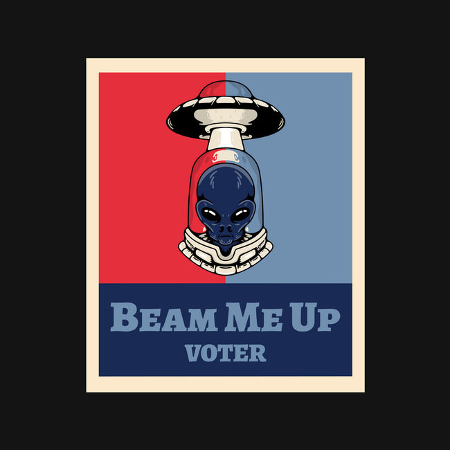 Beam Me Up Voter-Unisex-Kitchen-Apron-ElLocoMus