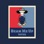 Beam Me Up Voter-Baby-Basic-Tee-ElLocoMus