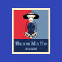 Beam Me Up Voter-None-Glossy-Sticker-ElLocoMus