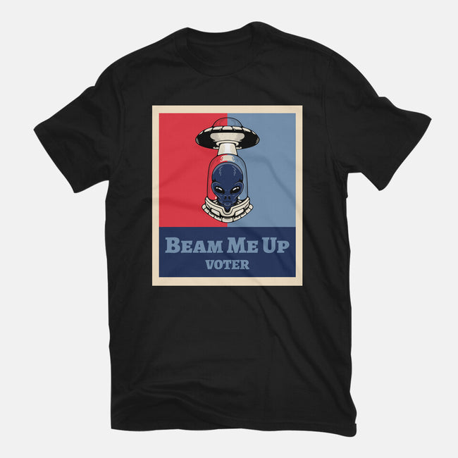 Beam Me Up Voter-Mens-Premium-Tee-ElLocoMus