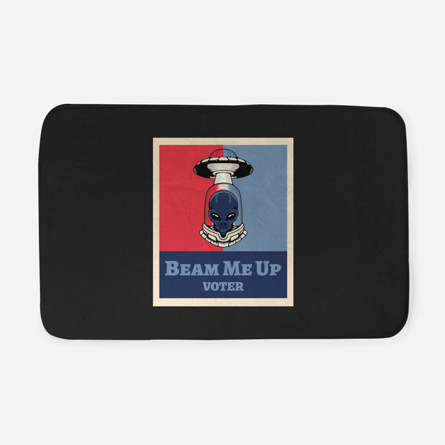 Beam Me Up Voter-None-Memory Foam-Bath Mat-ElLocoMus