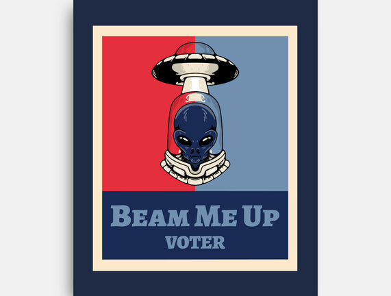 Beam Me Up Voter