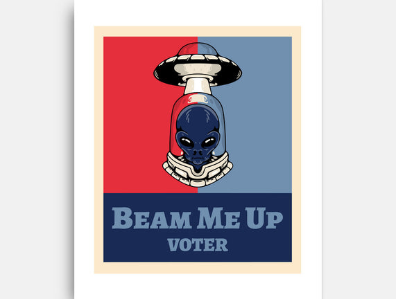 Beam Me Up Voter