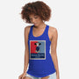 Beam Me Up Voter-Womens-Racerback-Tank-ElLocoMus