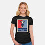 Beam Me Up Voter-Womens-Fitted-Tee-ElLocoMus