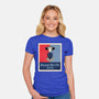 Beam Me Up Voter-Womens-Fitted-Tee-ElLocoMus