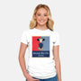 Beam Me Up Voter-Womens-Fitted-Tee-ElLocoMus