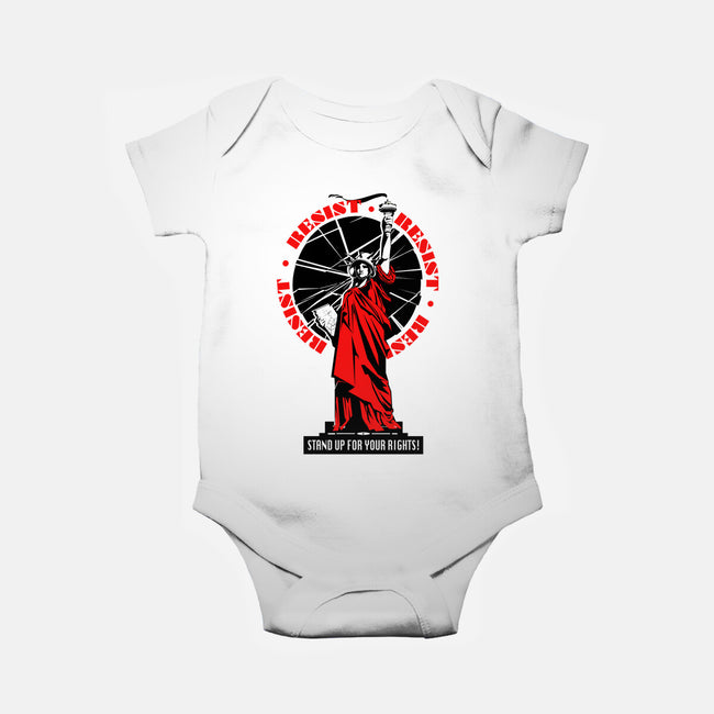 Stand Up For Your Rights-Baby-Basic-Onesie-palmstreet