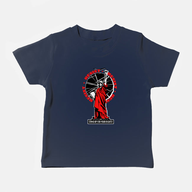 Stand Up For Your Rights-Baby-Basic-Tee-palmstreet