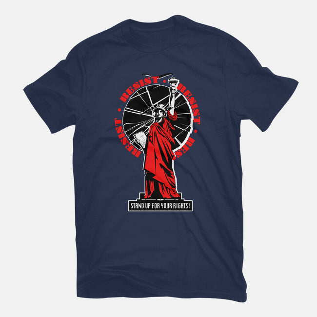 Stand Up For Your Rights-Womens-Basic-Tee-palmstreet