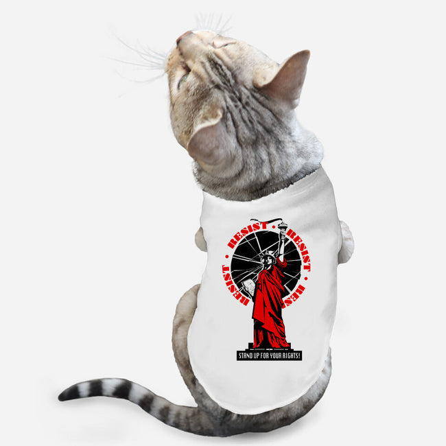 Stand Up For Your Rights-Cat-Basic-Pet Tank-palmstreet