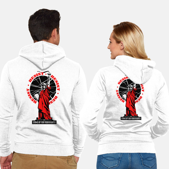 Stand Up For Your Rights-Unisex-Zip-Up-Sweatshirt-palmstreet