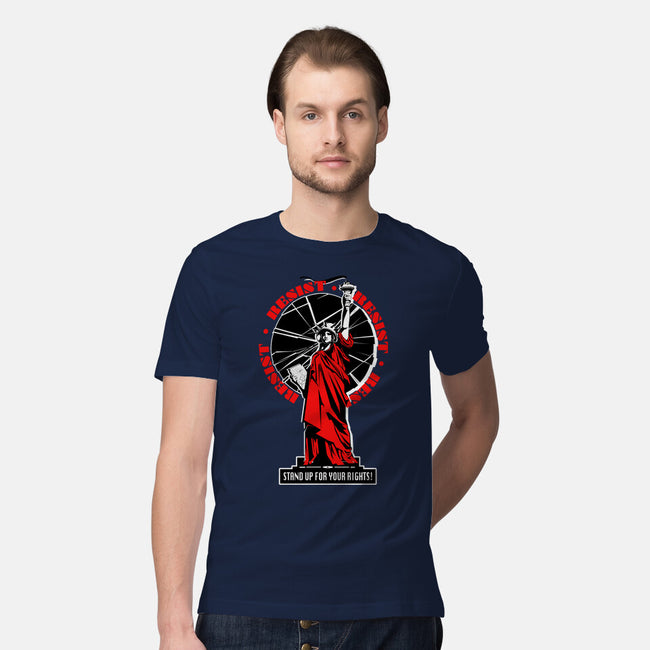 Stand Up For Your Rights-Mens-Premium-Tee-palmstreet