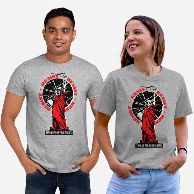 Stand Up For Your Rights-Unisex-Basic-Tee-palmstreet