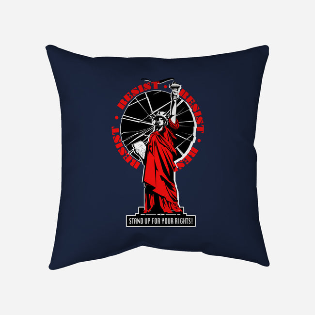 Stand Up For Your Rights-None-Removable Cover w Insert-Throw Pillow-palmstreet