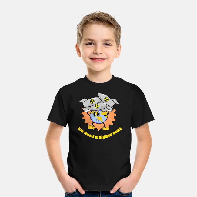 We Need A Bigger Boat-Youth-Basic-Tee-sillyindustries