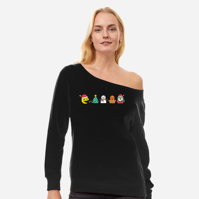 Pac-Xmas-Womens-Off Shoulder-Sweatshirt-krisren28