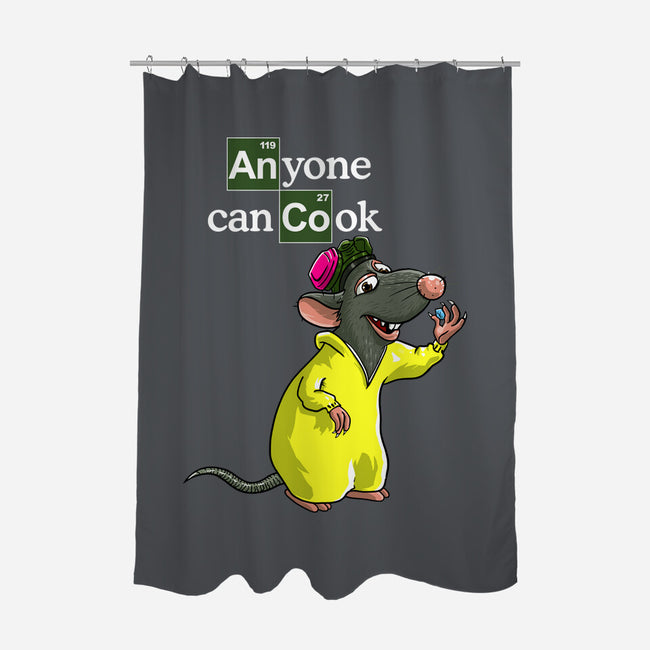 Breaking Rat-None-Polyester-Shower Curtain-krobilad