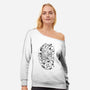 Adventure Sketch-Womens-Off Shoulder-Sweatshirt-nickzzarto