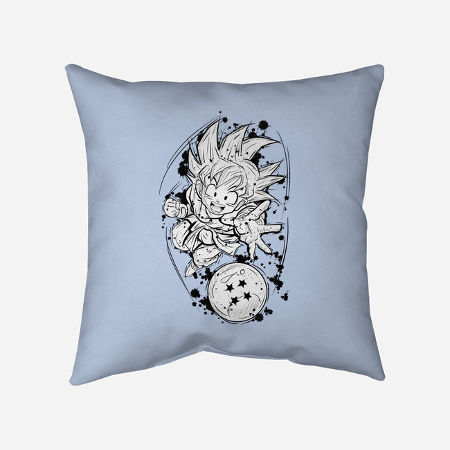 Adventure Sketch-None-Removable Cover-Throw Pillow-nickzzarto