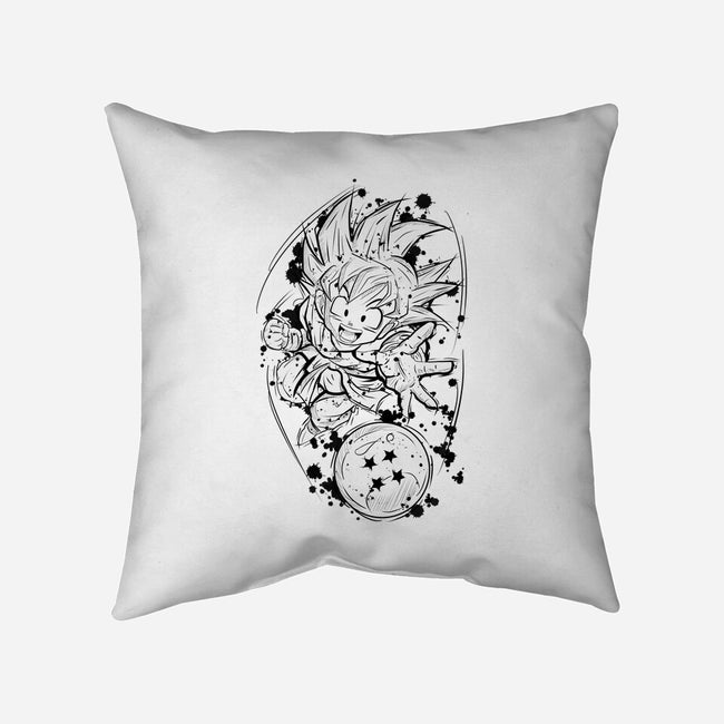 Adventure Sketch-None-Removable Cover-Throw Pillow-nickzzarto